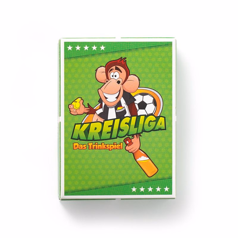 Spielehelden Okresná liga Alkoholická hra Futbal 55 hracích kariet vreckového formátu