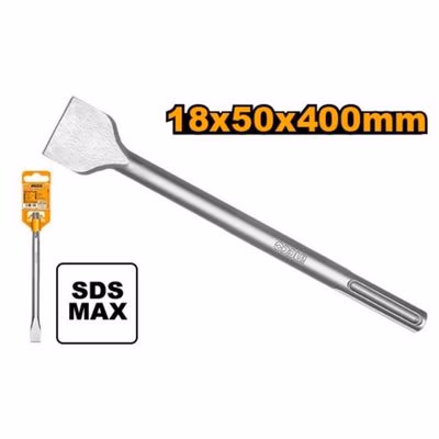 INGCO Sekáč plochý SDS MAX 18x50x400mm, INGCO INDUSTRIAL