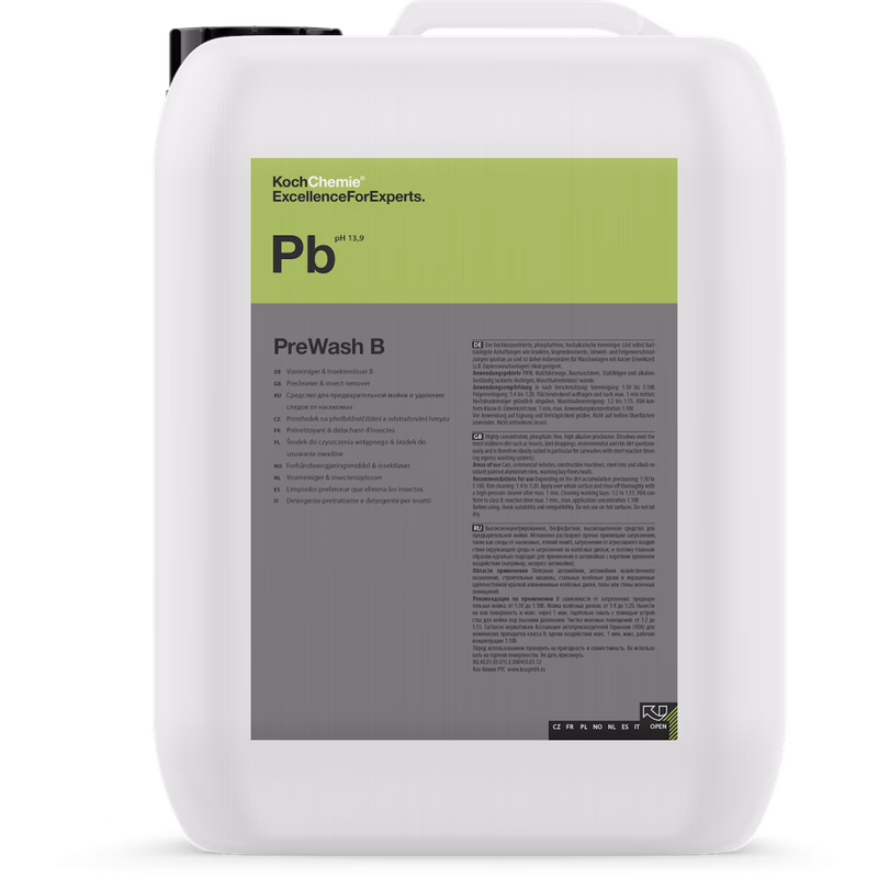 KOCH CHEMIE - Koch Chémia Odstraňovač hmyzu Koch Prewash B á 23 kg EG4313023