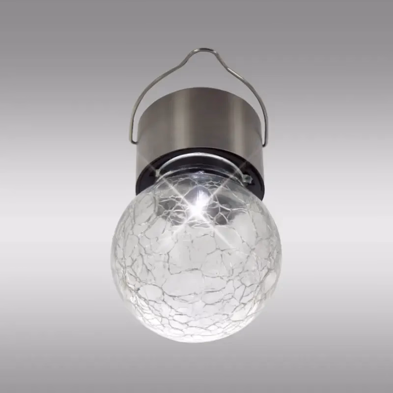 Solárna lampa závesná Joy VO2217 satina