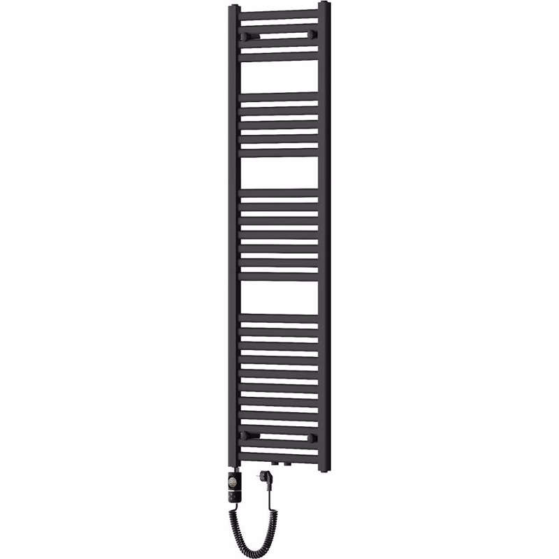 MEXEN/S - Hades radiátor + vykurovacia tyč 1500 x 400 mm, 600 W, čierna W104-1500-400-2600-70