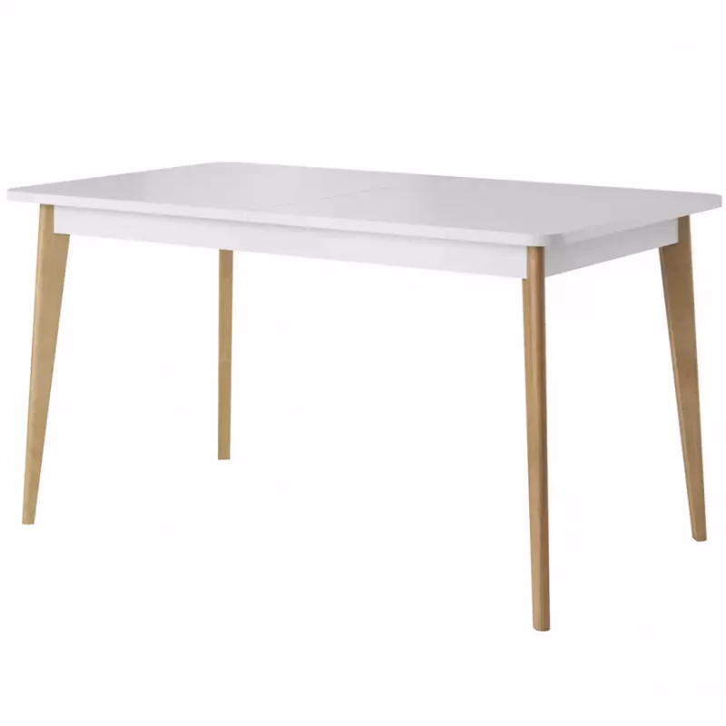 Rozkladací stôl Primo PST 140/180x80cm dub riviera/biely