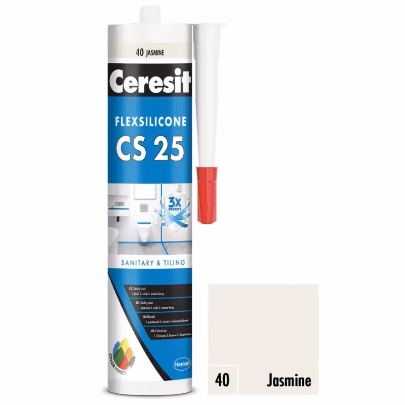 Ceresit Silikón CS25 jazmín 280ml
