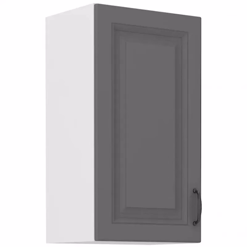 Kuchynská skrinka Stilo dustgrey/biely 40g/72 1f