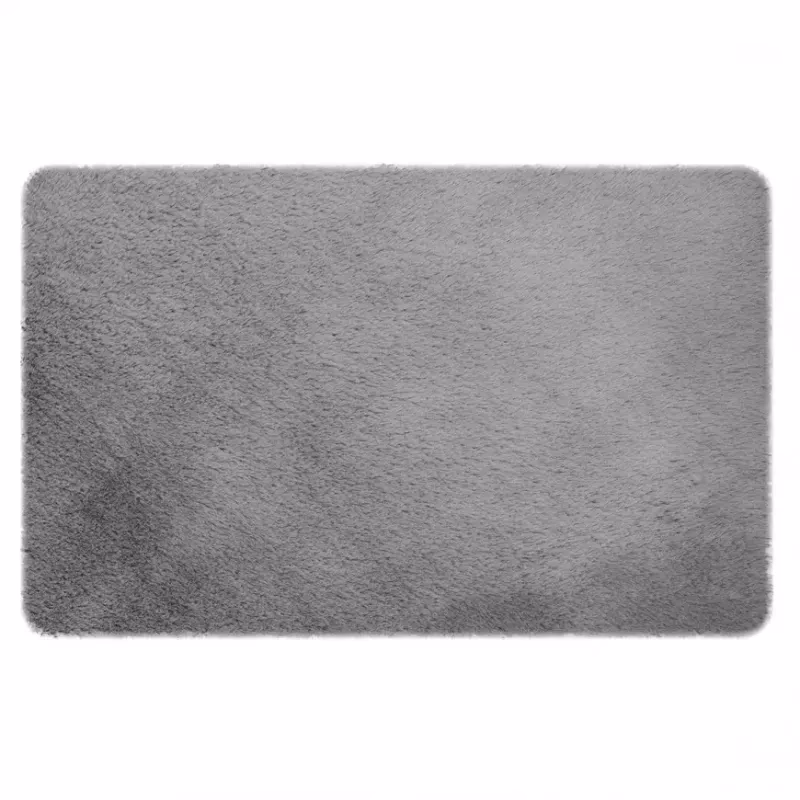 Kúpeľňový koberček Skin obdĺžnikový 80x50 cm sivý CDW-8095 06