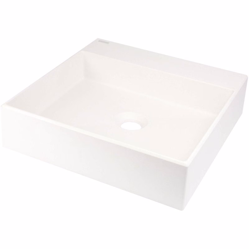 DEANTE - Correo alabaster Granit umývadlo na dosku - 400x400 mm CQR_AU4S