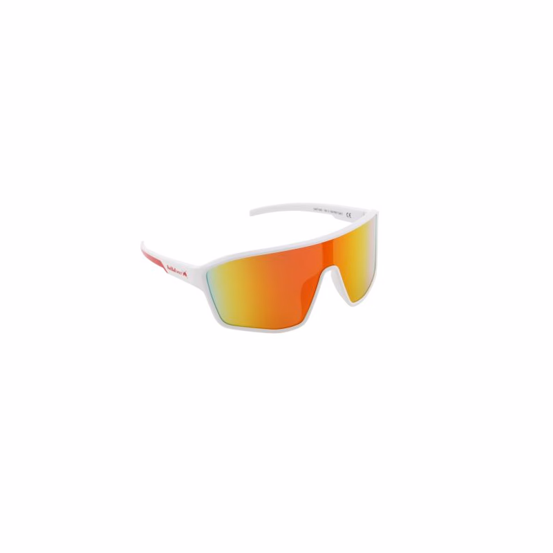 Slnečné okuliare RED BULL SPECT DAFT-002, white, brown with red revo, CAT 3, 137-130
