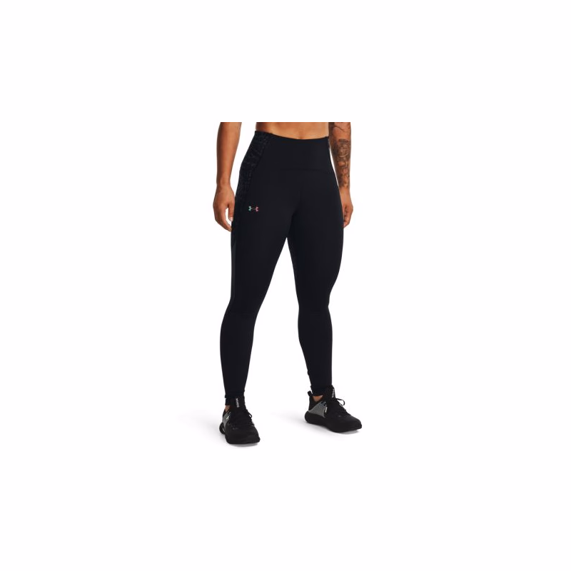 Dámske kompresné legíny UNDER ARMOUR UA Rush Legging 6M Novelty-BLK