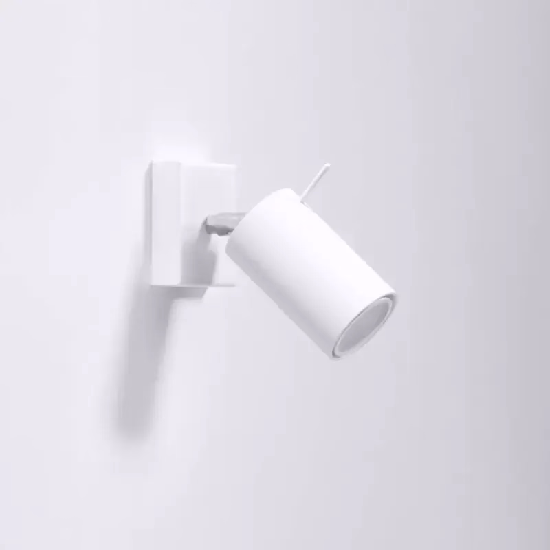 Nástenná lampa Oregon biela