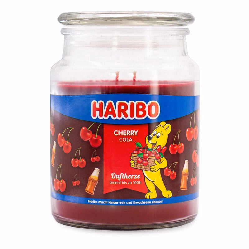 HARIBO Vonná sviečka Cherry Cola 510 g