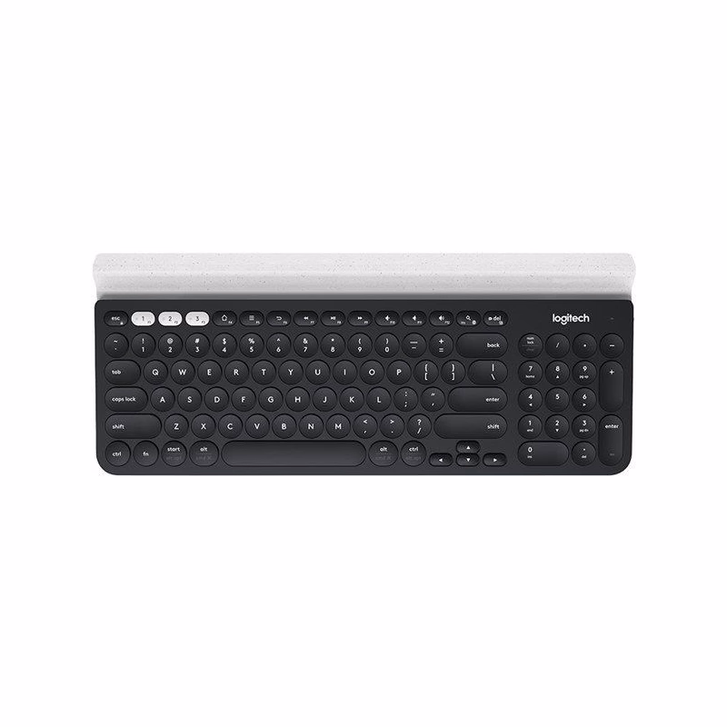 Logitech klávesnica Wireless Keyboard K780, US bluetooth, šedá/ biela