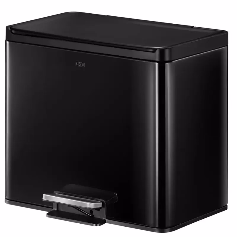 Odpadkový kôš Eko Essential 15+15l čierna 822844