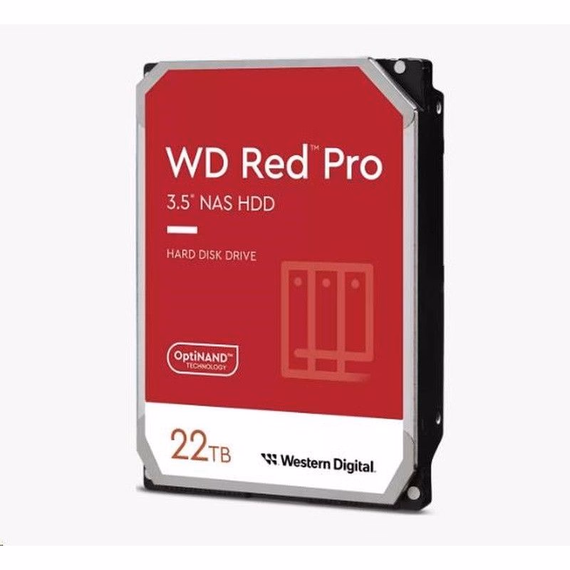WD RED Pre NAS WD221KFGX 22TB SATAIII/600 512 MB cache, 265 MB/s, CMR