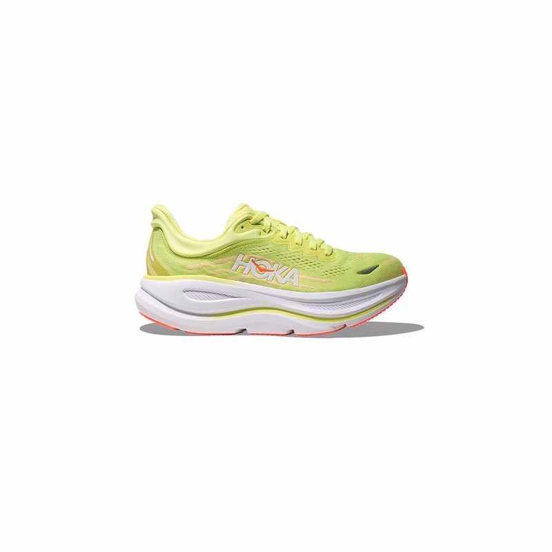 Dámska bežecká obuv HOKA Bondi 9 W neon yuzu sunlight