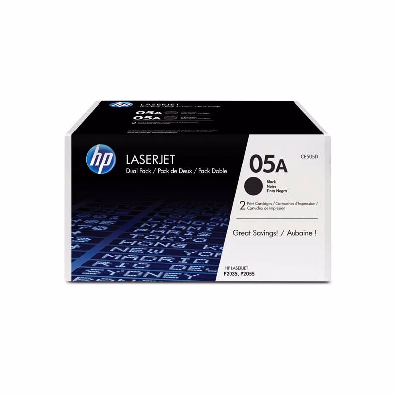 HP CE505D - originálny 2ks