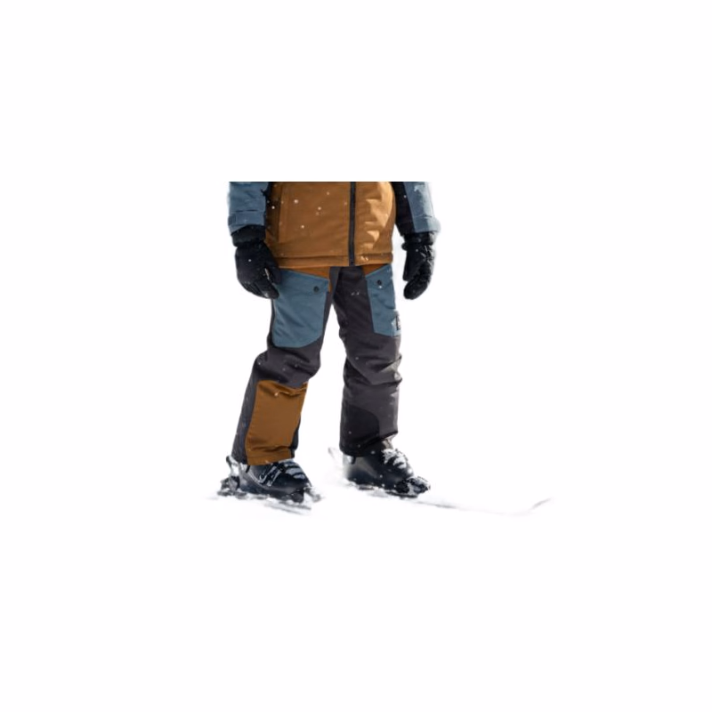 Detské lyžiarske nohavice COLOR KIDS Jr. Ski Pants - Colorblock-2024-Nuthatch