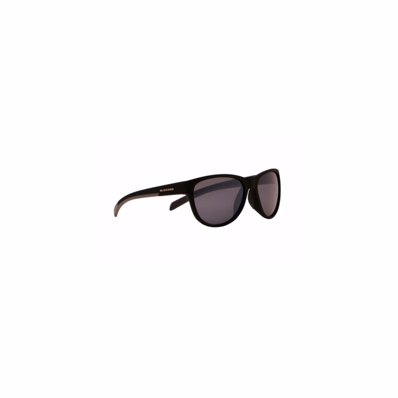 Slnečné okuliare BLIZZARD Sun glasses POLSF701110, rubber black, 64-16-133