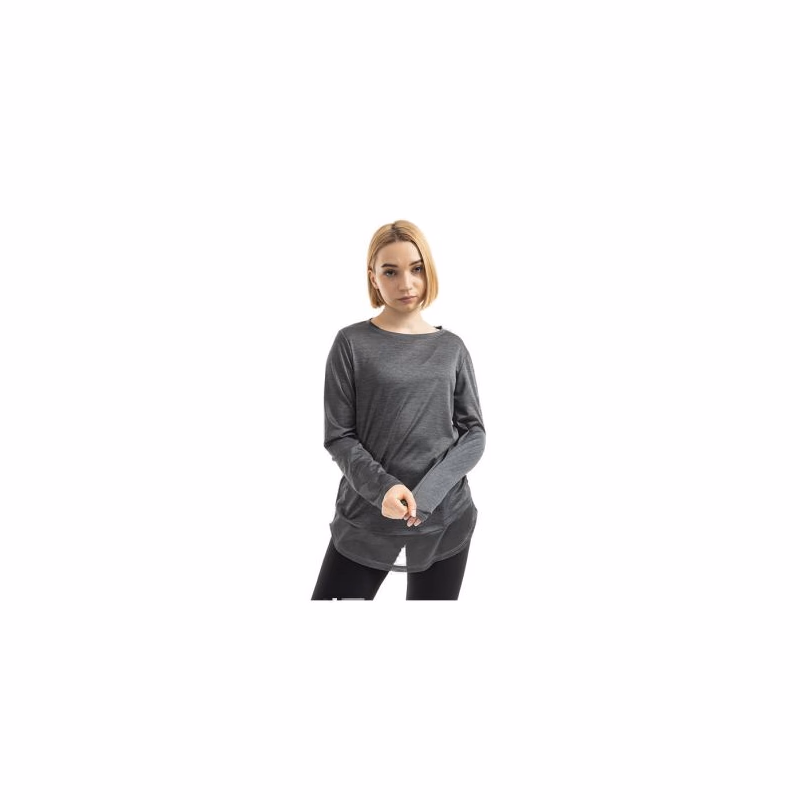 Dámske tréningové tričko s dlhým rukávom UNDER ARMOUR UA Tech Vent LS-BLK