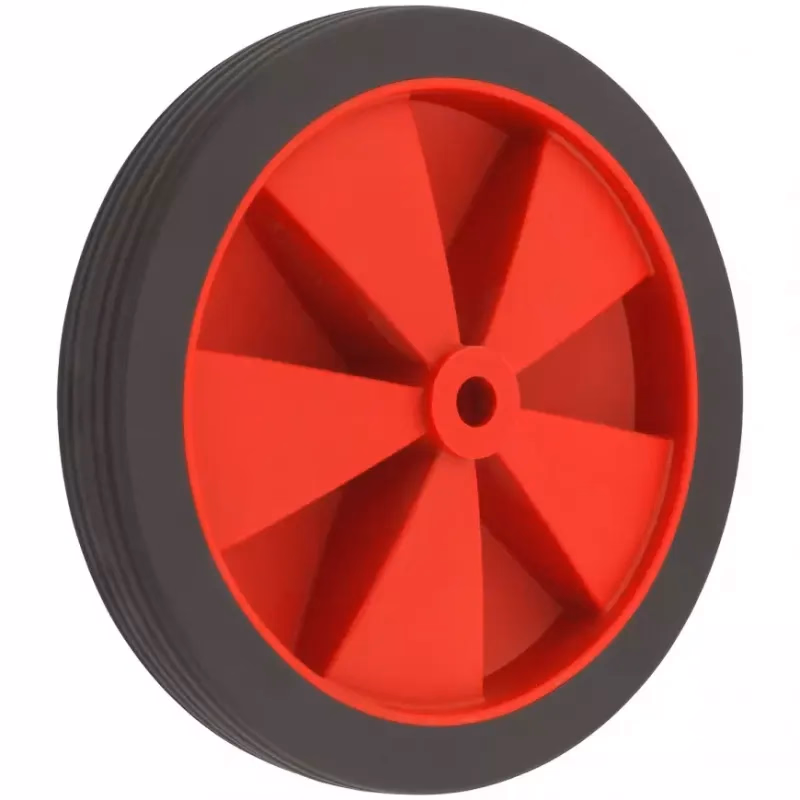 Koliesko na vozík 122 mm/30 kg červené