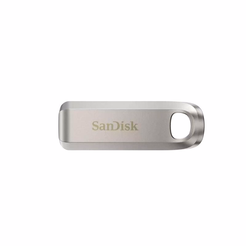SanDisk Flash Disk 128GB Ultra Luxe, USB-C 3.2, Strieborná