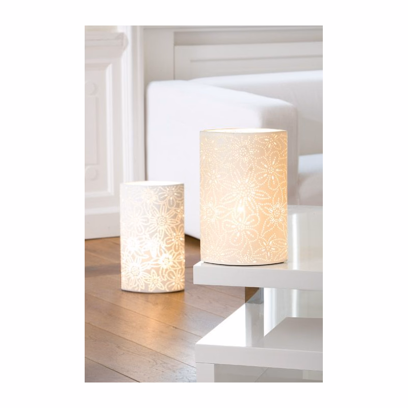 Porcelánová lampa "Floral" medium