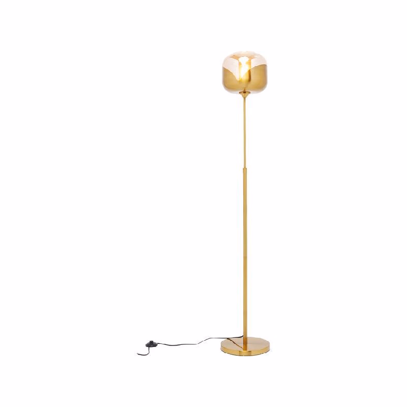 Goblet Ball stojaca lampa mosadzná