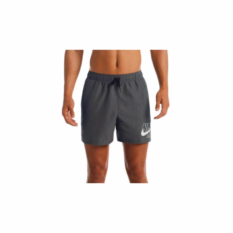 Pánske plavky NIKE SWIM LOGO LAP 5 inch -IRON GREY