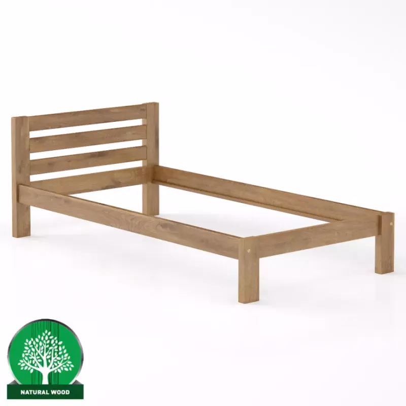 Posteľ borovica LK127–100x200 dub