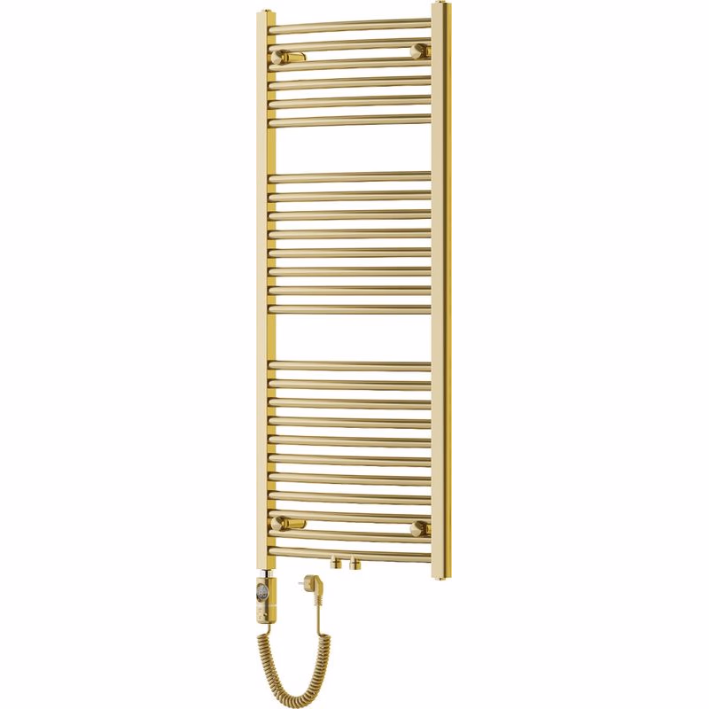 MEXEN/S - Ares radiátor + vykurovacia tyč 1200 x 500 mm, 600 W, zlatá W102-1200-500-2600-50