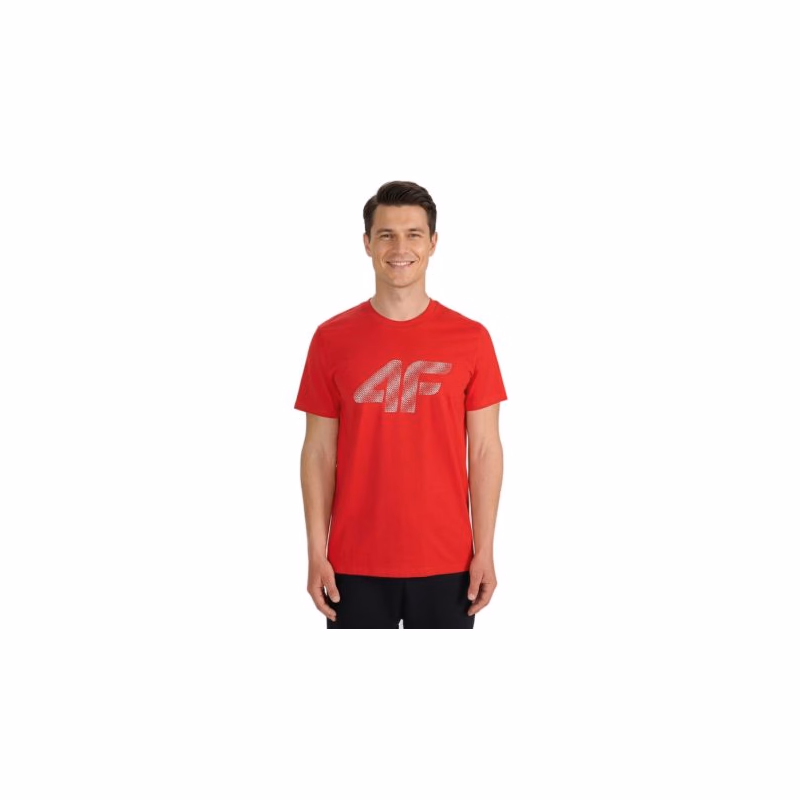 Pánske tričko s krátkym rukávom 4F TSHIRT M3342-62S-RED