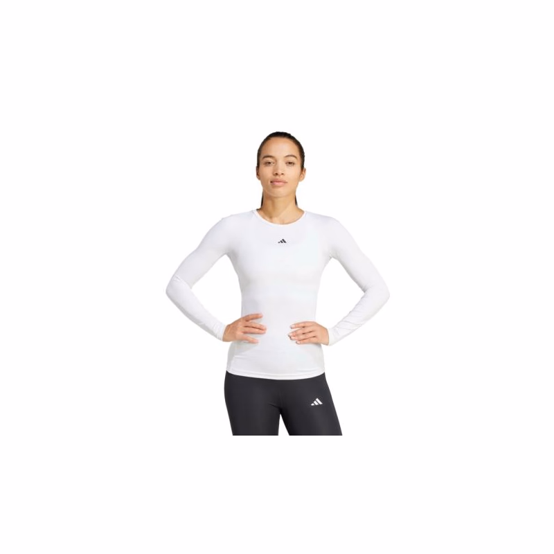 Dámske tréningové tričko s dlhým rukávom ADIDAS TF LS T WHITE