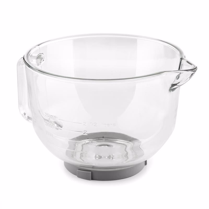 Klarstein Bella Glass Bowl, sklenená miska, príslušenstvo k Bella 2G kuchynským robotom