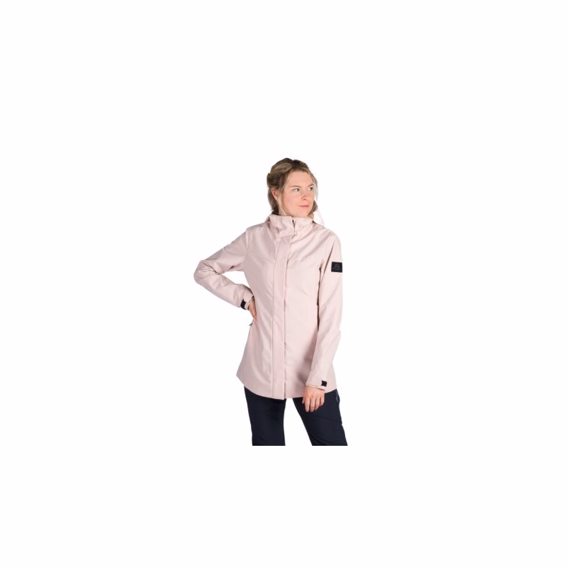 Dámska turistická softshellová bunda NORTHFINDER LUCINDA-366rose