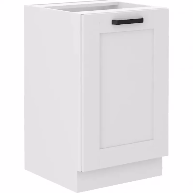 Kuchynská skrinka LUNA biely mat/biely  50zl 1f bb