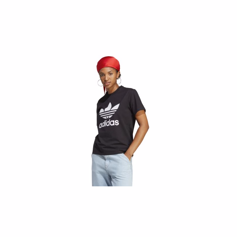 Dámske tričko s krátkym rukávom ADIDAS ORIGINALS TREFOIL TEE-BLACK