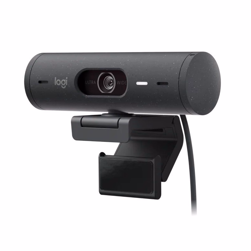 Logitech Webcam BRIO 500, Graphite