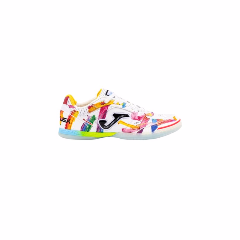 Pánske futbalové kopačky halové JOMA Top Flex 2676 M IC white