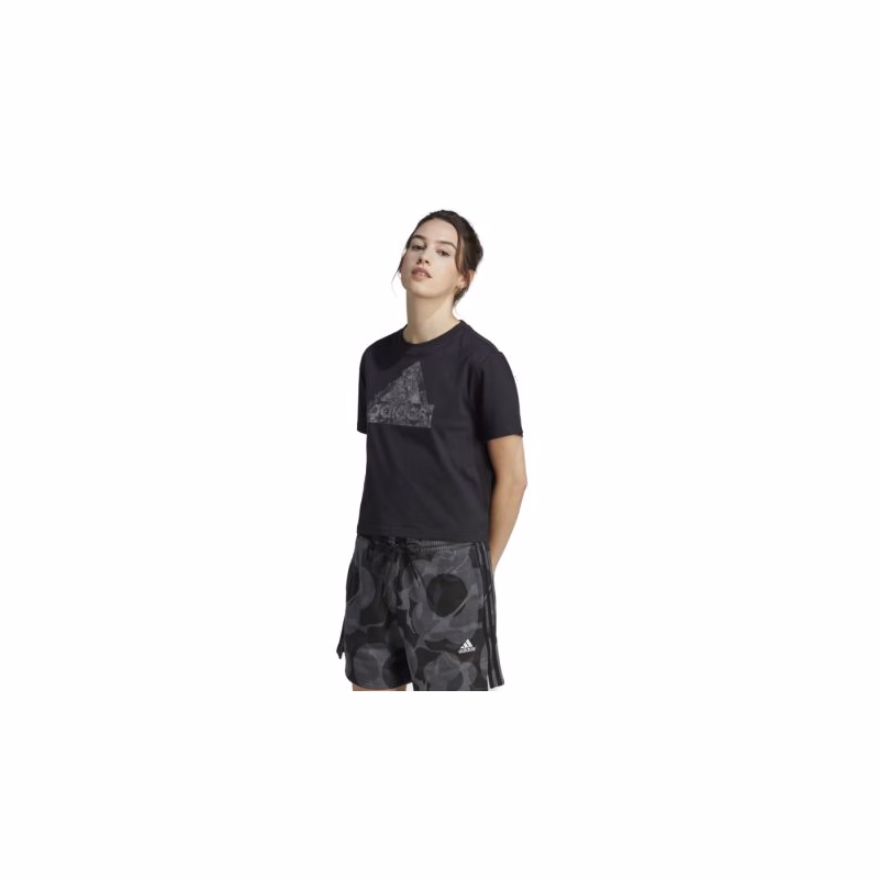 Dámske tričko s krátkym rukávom ADIDAS W ICONS TEE CRO-IM4255-black