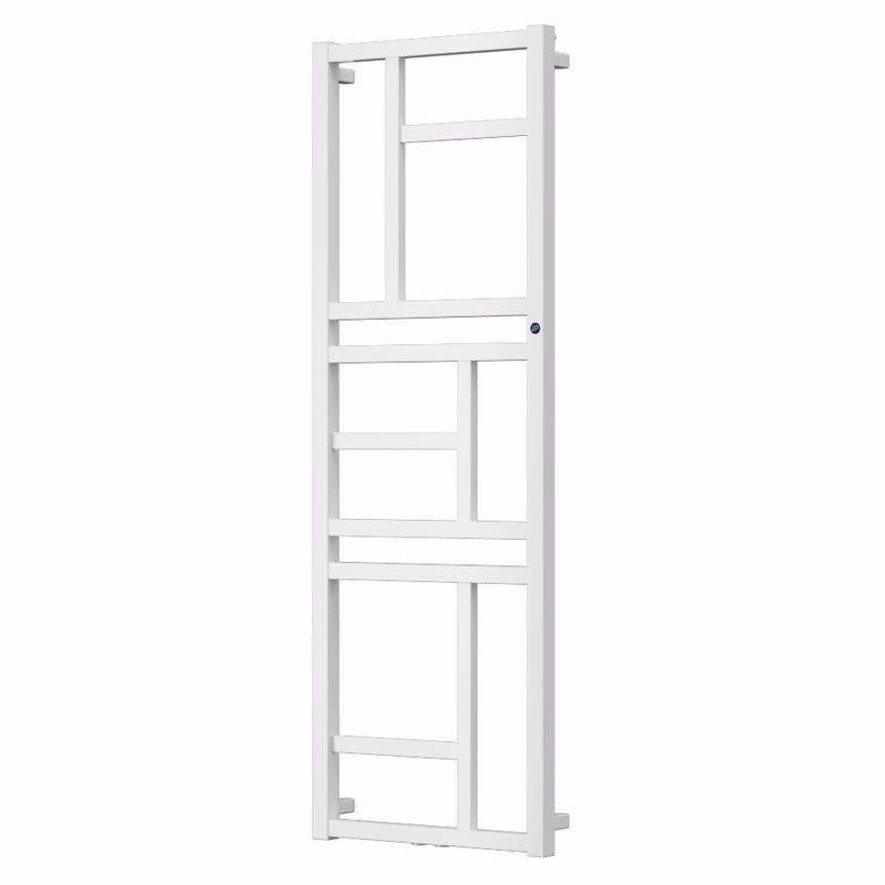 Instalprojekt - Kúpeľňový radiátor MONDRIAN - Farba radiátora - Biela, Pripojenie radiátora - Stredové 50 mm, Rozmer radiátora - 500 x 1440 mm, výkon 496 W RADMON501435SP