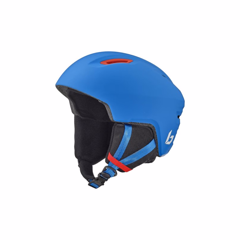 Juniorská lyžiarska prilba BOLLE Atmos Youth-Race Blue Matte