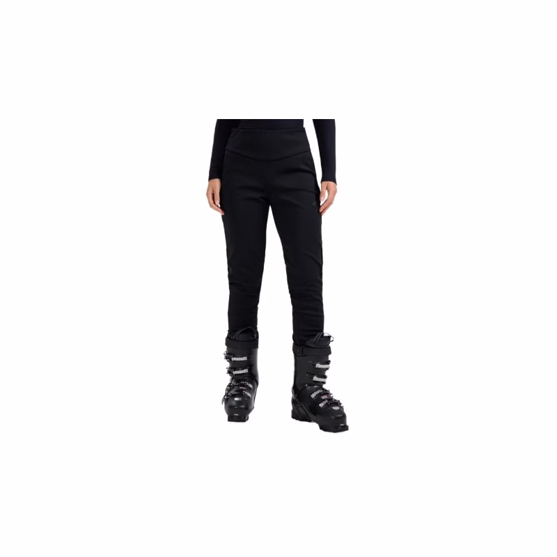 Dámske lyžiarske softshellové nohavice 4F TROUSERS FNK F0942-WAW25TFTRF0942-20S-DEEP BLACK