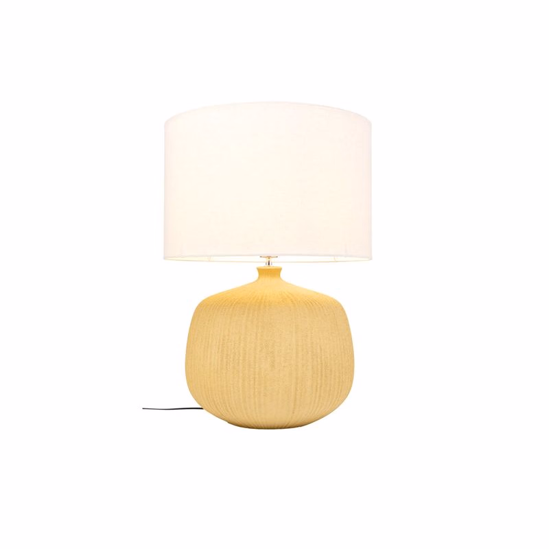 Stolová lampa Luma žltá 70 cm
