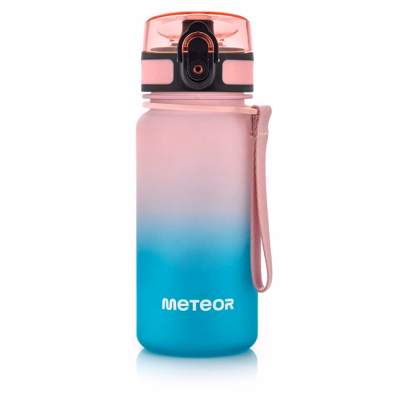 Tritánová športová fľaša MTR, 350ml, ružovo-modrá