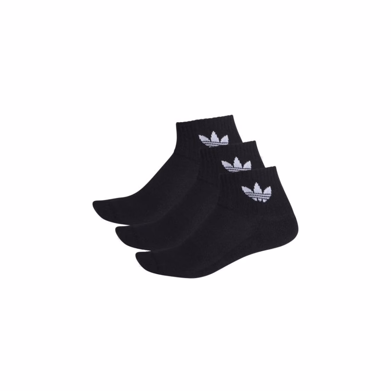 Ponožky ADIDAS ORIGINALS 3 PACK - MID ANKLE SCK-BLACK
