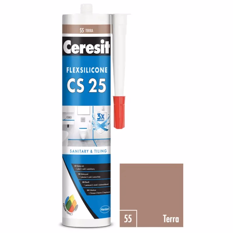 Ceresit Silikón CS25 terra 280ml