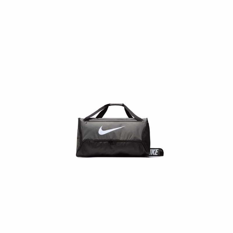 Cestovná taška NIKE NK BRSLA M DUFF - 9.5 (60L)- Grey