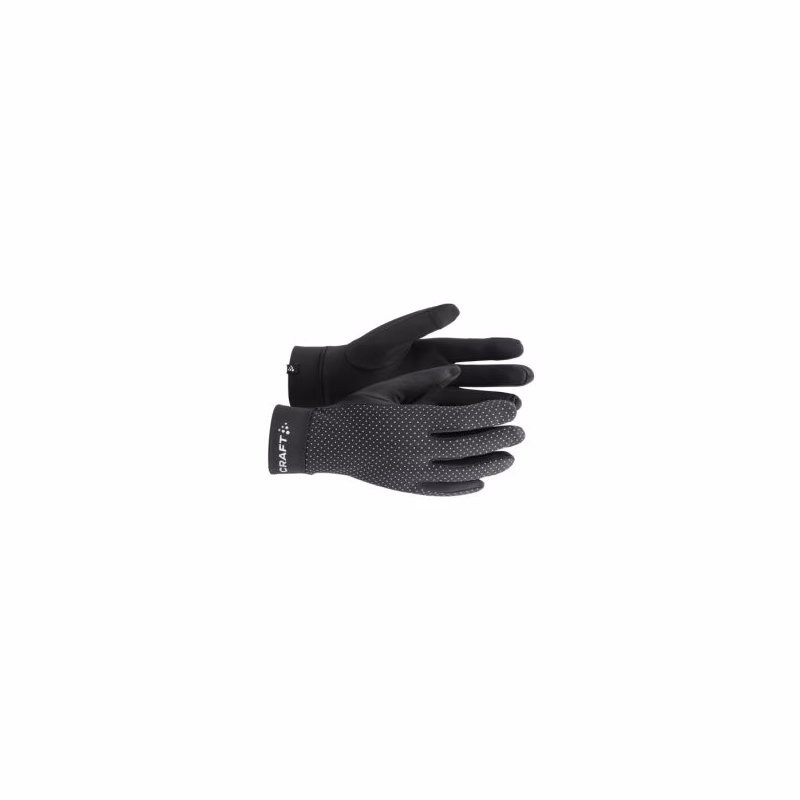 Bežecké rukavice CRAFT LUMEN FLEECE GLOVE 2-999000-Black