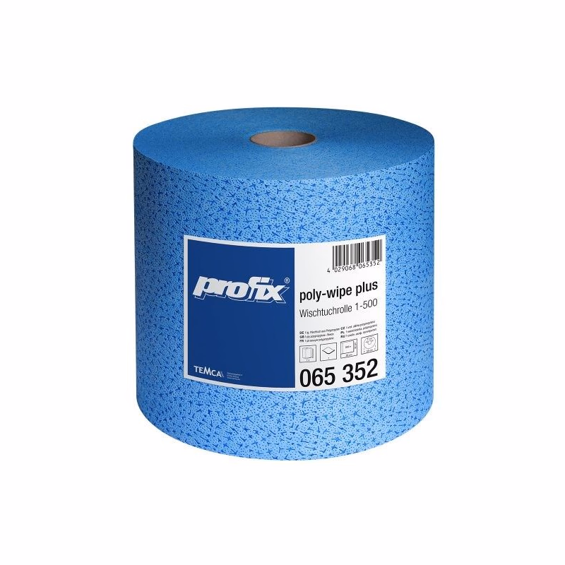 Papierové utierky v rolke Temca Poly Wipex T065352, 1-vrstvové, 36x32 cm EGT065352