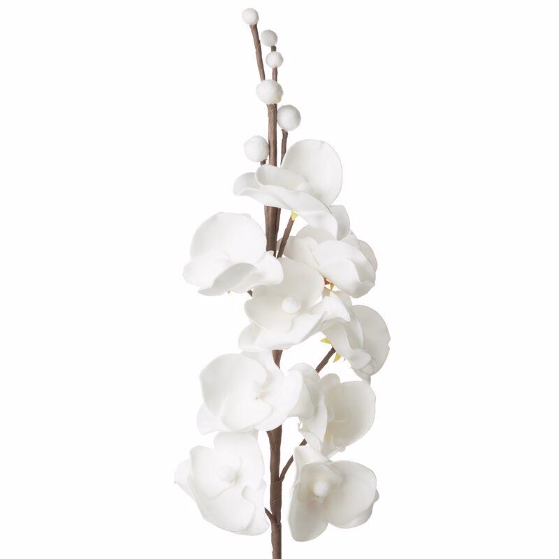 ArtFir Umelý kvet FLORE 717 | biela 10 x 87 cm