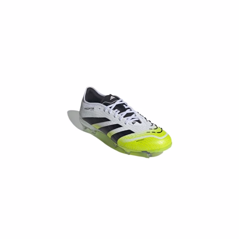 Pánske futbalové kopačky outdoorové ADIDAS Predator Pro M FG cloud white core black lucid lemon